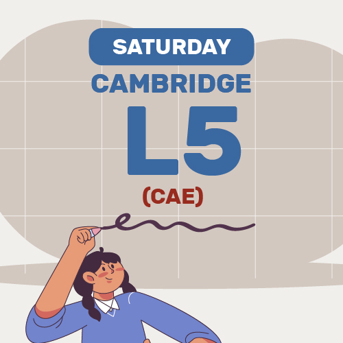 Term 1: Cambridge L5 (Saturday)